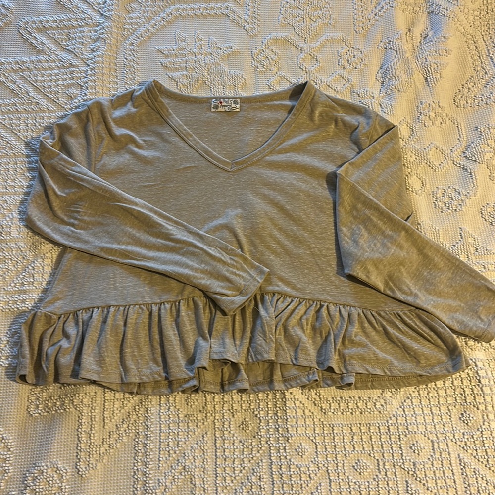 Women’s Crop Long Sleeve Shirt
